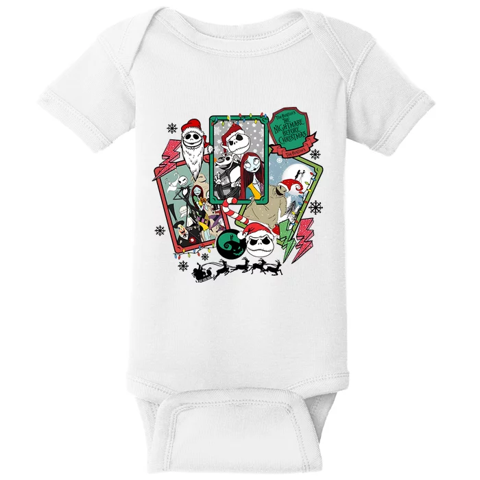 Nightmare Before Christamas Jack Christmas Baby Bodysuit