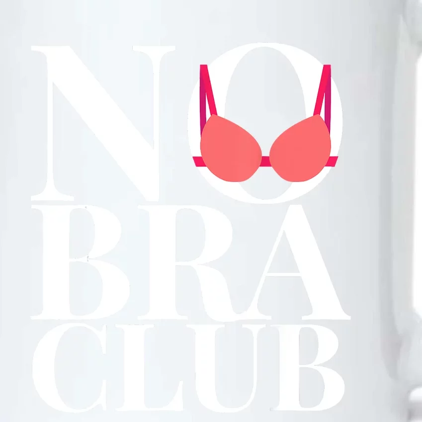 No Bra Club Black Color Changing Mug