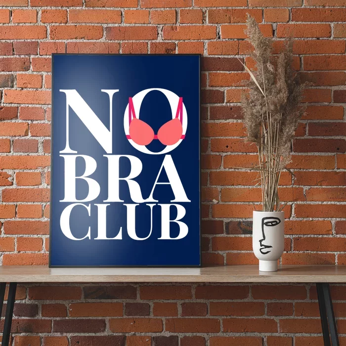 No Bra Club Poster