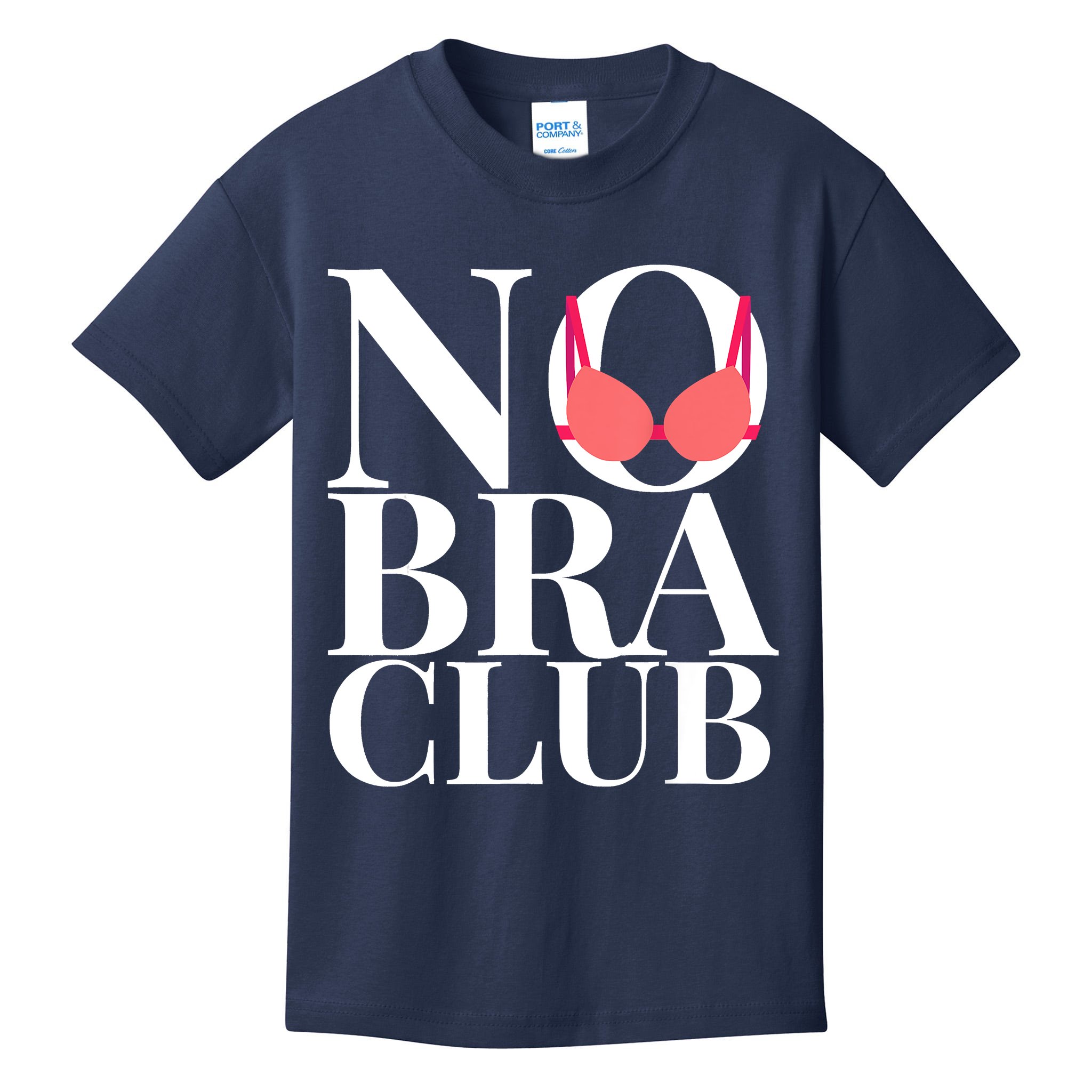 No Bra Club Kids T-Shirt
