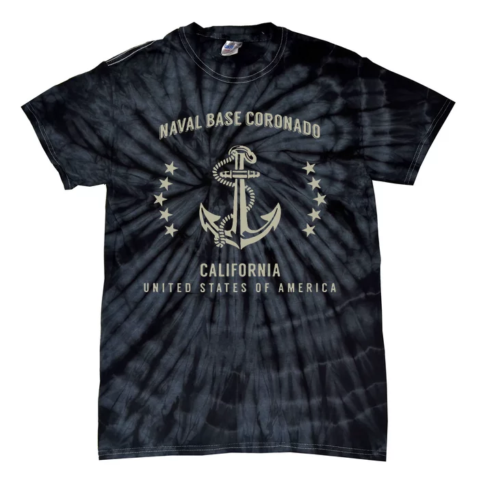 Naval Base Coronado Tie-Dye T-Shirt