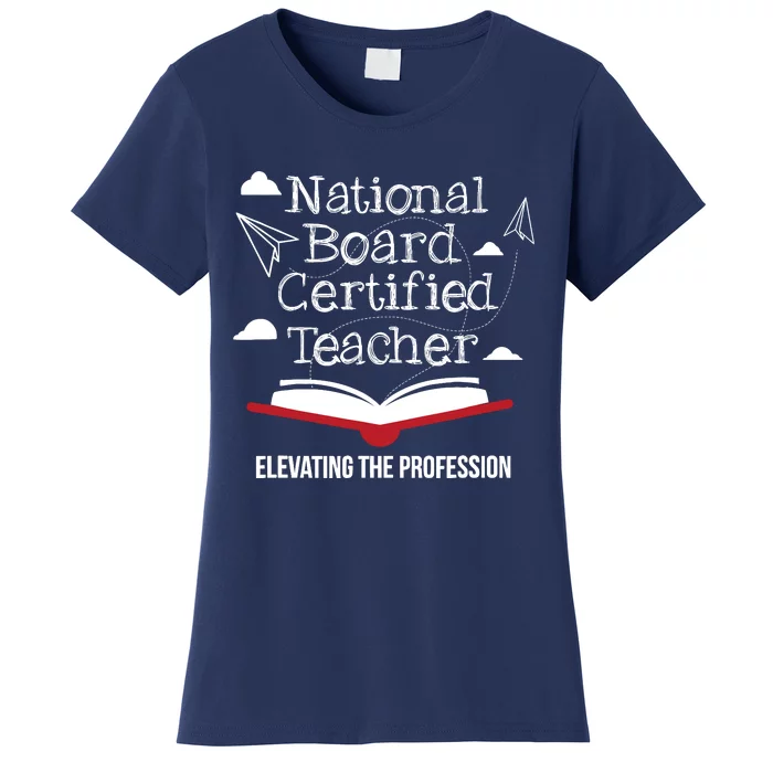 National Board Certified Teacher Open Book Airplane Women's T-Shirt