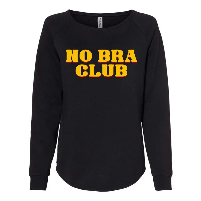 No Bra Club Womens California Wash Sweatshirt