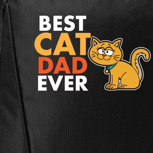 Novelty Best Cat Dad Ever Cat Lover Cute Gift City Backpack