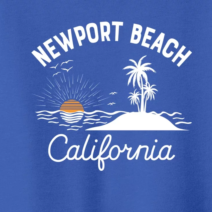 Newport Beach California Southern Souvenirs Gift Toddler T-Shirt