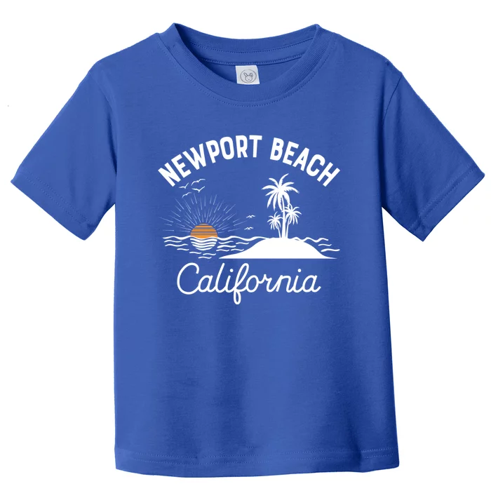 Newport Beach California Southern Souvenirs Gift Toddler T-Shirt