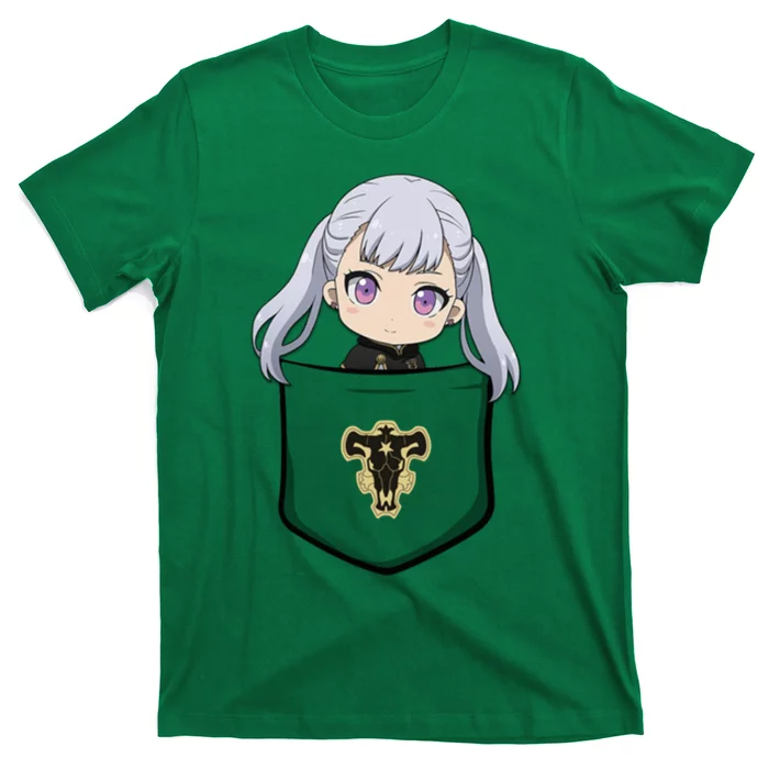 Noelle Black Clover Relaxed Fit T-Shirt