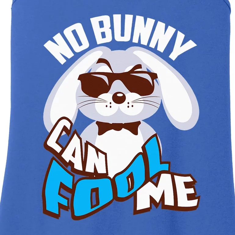 No Bunny Can Fool Me Happy Easter Cute Gift Ladies Essential Tank