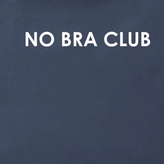 No Bra Club Zip Tote Bag