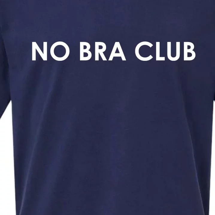 No Bra Club Sueded Cloud Jersey T-Shirt