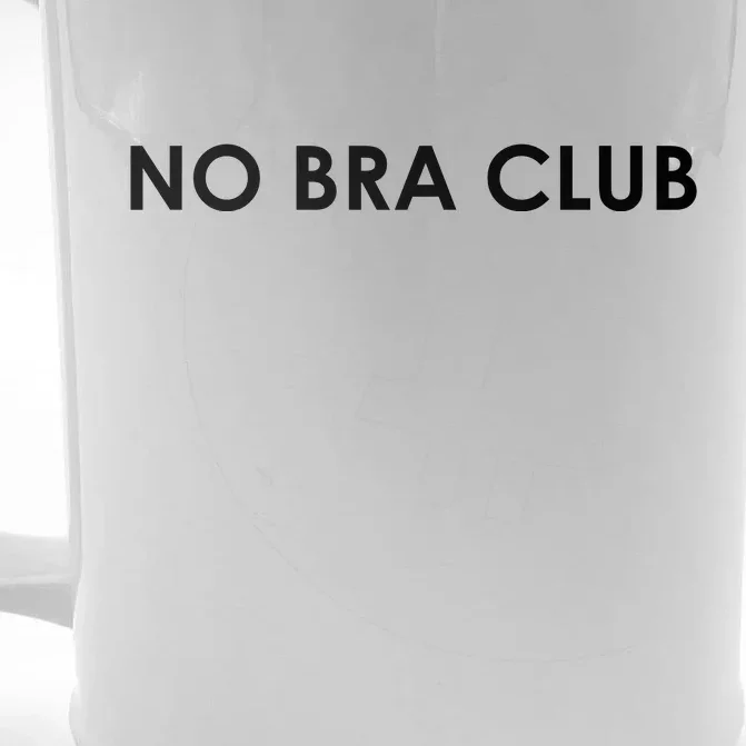 No Bra Club Front & Back Beer Stein