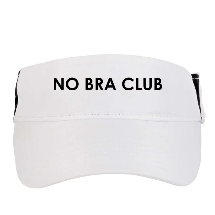 No Bra Club Adult Drive Performance Visor