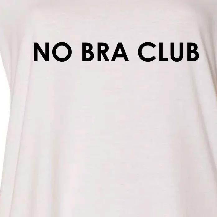  No Bra Club Women's Crop Tee Shirt - Word Print