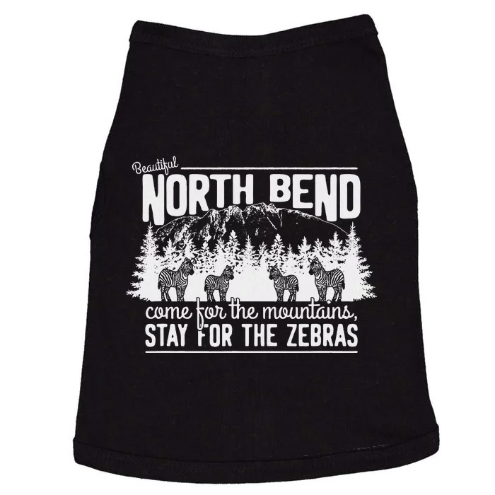 North Bend Come For The Mountains Stay For The Zebras Doggie Tank