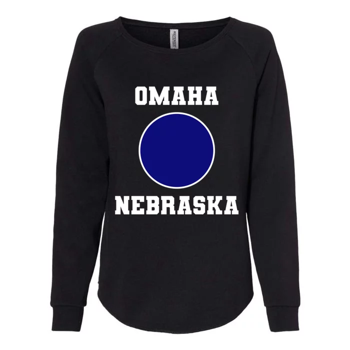 Nebraska Blue Dot Democratic 2nd District Omaha Meaningful Gift Womens California Wash Sweatshirt