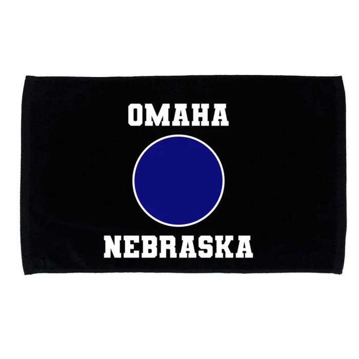 Nebraska Blue Dot Democratic 2nd District Omaha Meaningful Gift Microfiber Hand Towel