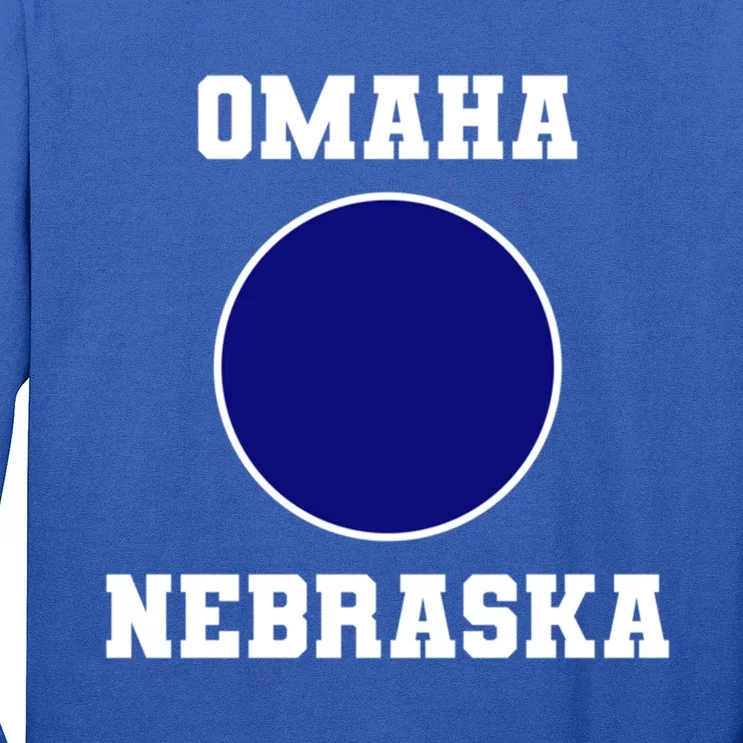 Nebraska Blue Dot Democratic 2nd District Omaha Meaningful Gift Long Sleeve Shirt