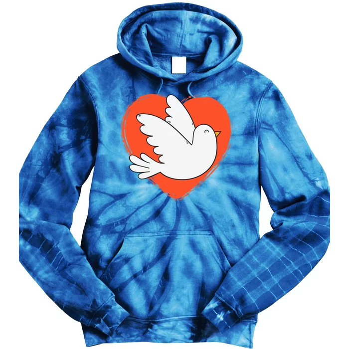 National Bird Day Gift Bird Lover Birder Funny Gift Cute Gift Tie Dye Hoodie