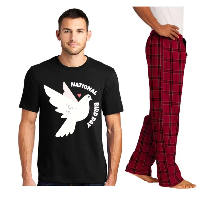 National Bird Day Gift Bird Lover Birder Funny Gift Pajama Set