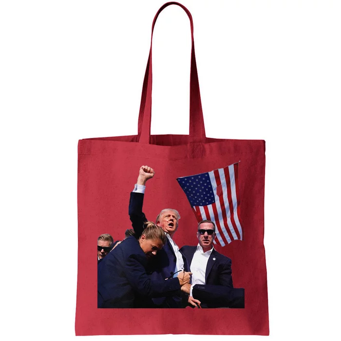 Never Back Down Tote Bag