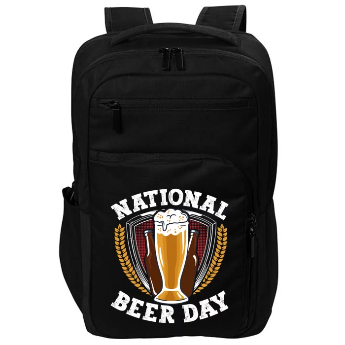 National Beer Day Great Gift Impact Tech Backpack