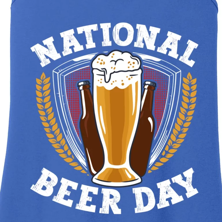 National Beer Day Great Gift Ladies Essential Tank