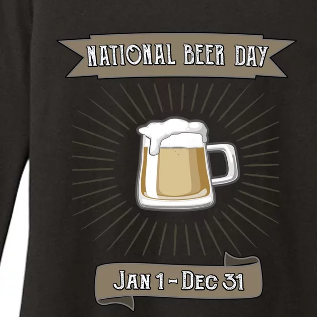 National Beer Day Meaningful Gift Womens CVC Long Sleeve Shirt