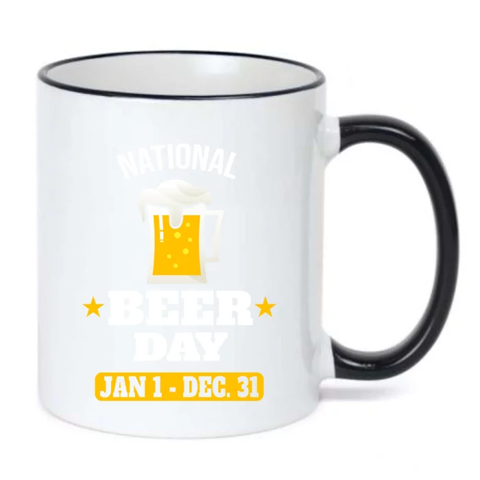 National Beer Day Gift Cool Gift Black Color Changing Mug