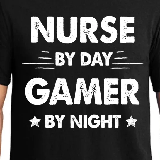 Nurse By Day Gamer By Night Pajama Set