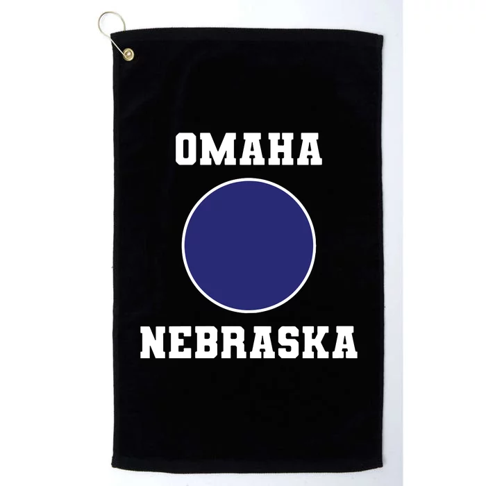 Nebraska Blue Dot Democratic 2nd District Omaha Platinum Collection Golf Towel