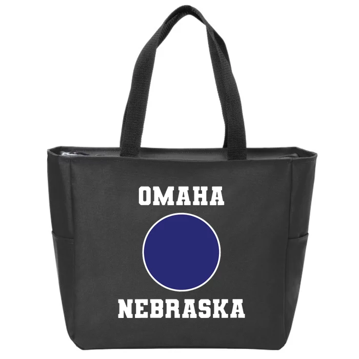 Nebraska Blue Dot Democratic 2nd District Omaha Zip Tote Bag