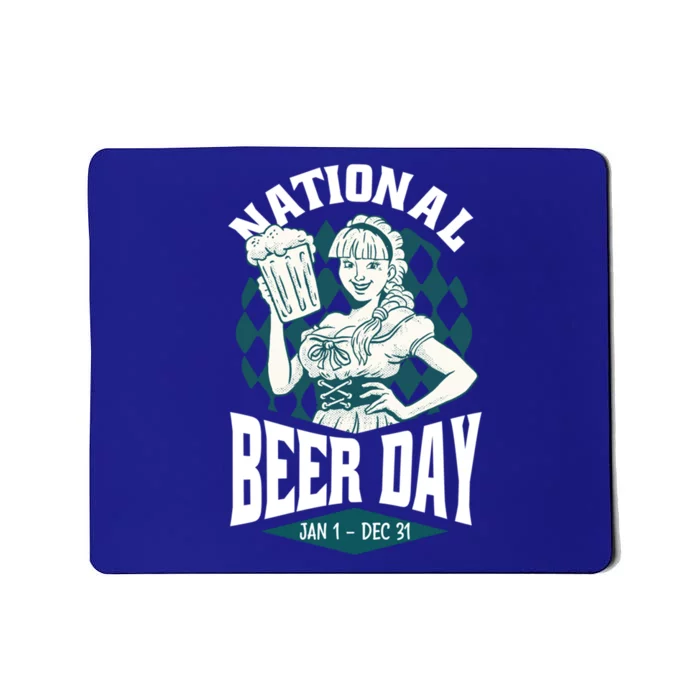 National Beer Day Funny Craft Beer Cute Gift Mousepad