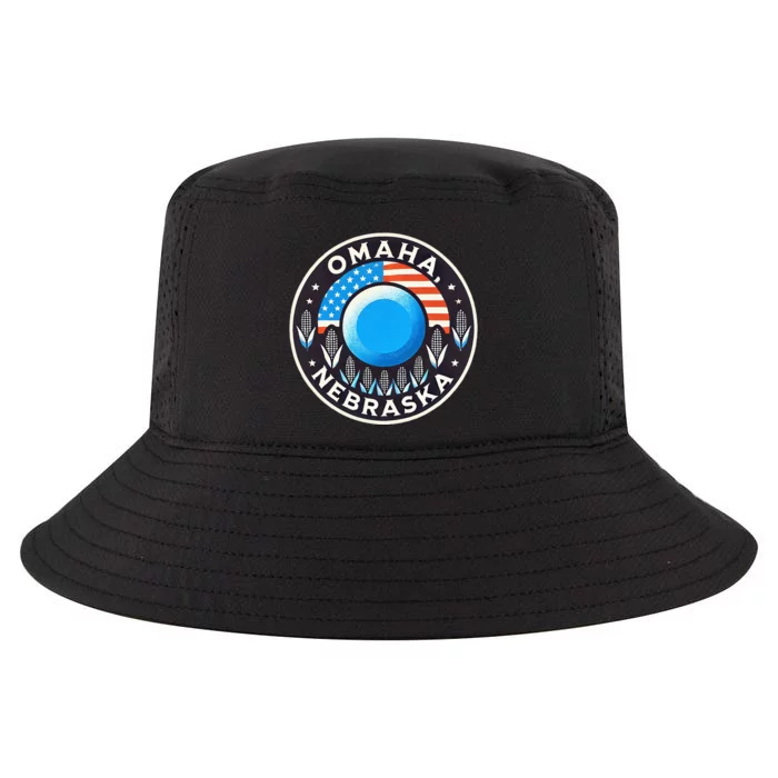 Nebraska Blue Dot Democratic 2nd District Omaha Kamala 2024 Cool Comfort Performance Bucket Hat