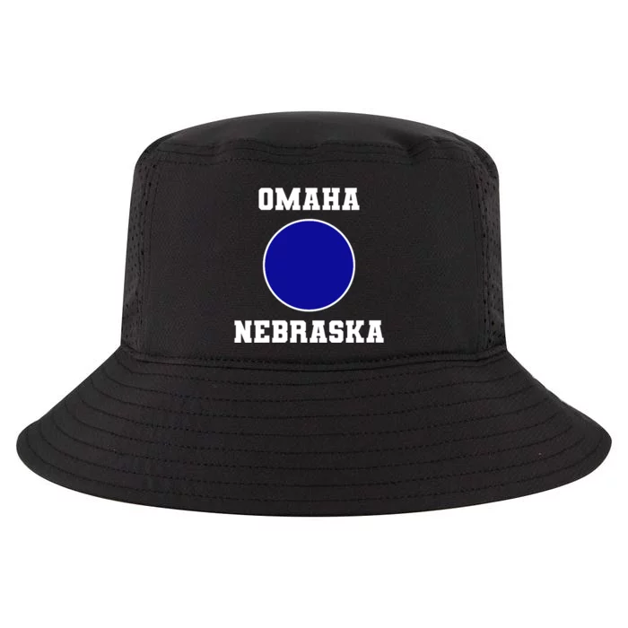 Nebraska Blue Dot Democratic 2nd District Omaha Cool Comfort Performance Bucket Hat