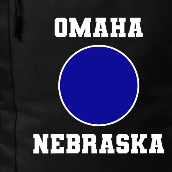 Nebraska Blue Dot Democratic 2nd District Omaha Daily Commute Backpack