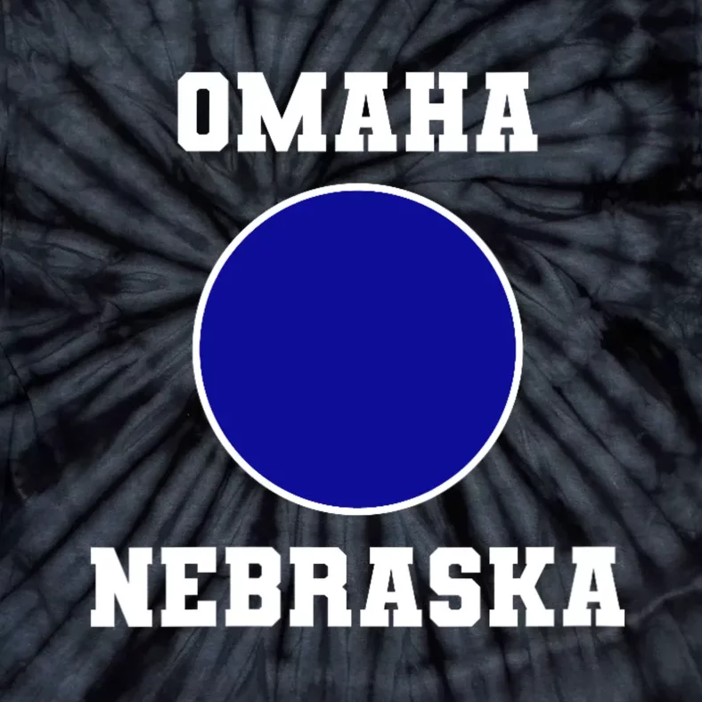 Nebraska Blue Dot Democratic 2nd District Omaha Tie-Dye T-Shirt