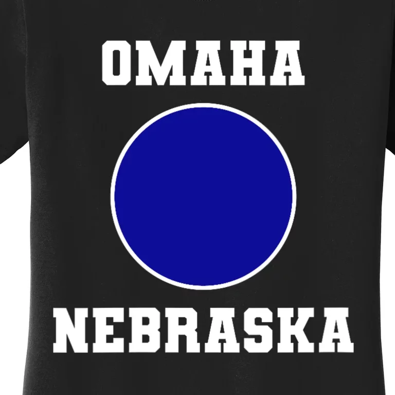 Nebraska Blue Dot Democratic 2nd District Omaha Women's T-Shirt