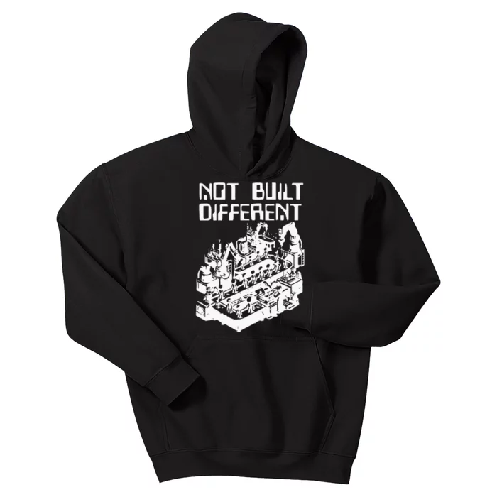 Not Built Different Kids Hoodie