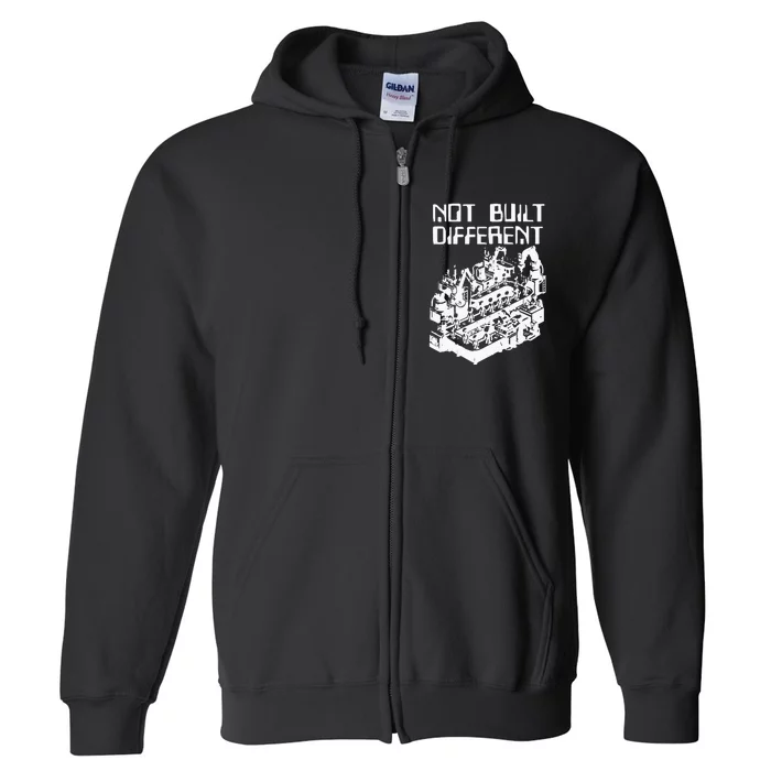 Not Built Different Full Zip Hoodie