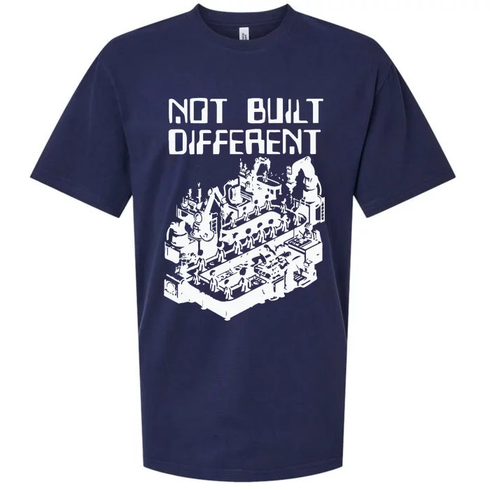 Not Built Different Sueded Cloud Jersey T-Shirt