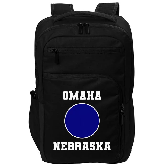 Nebraska Blue Dot Democratic 2nd District Omaha Impact Tech Backpack