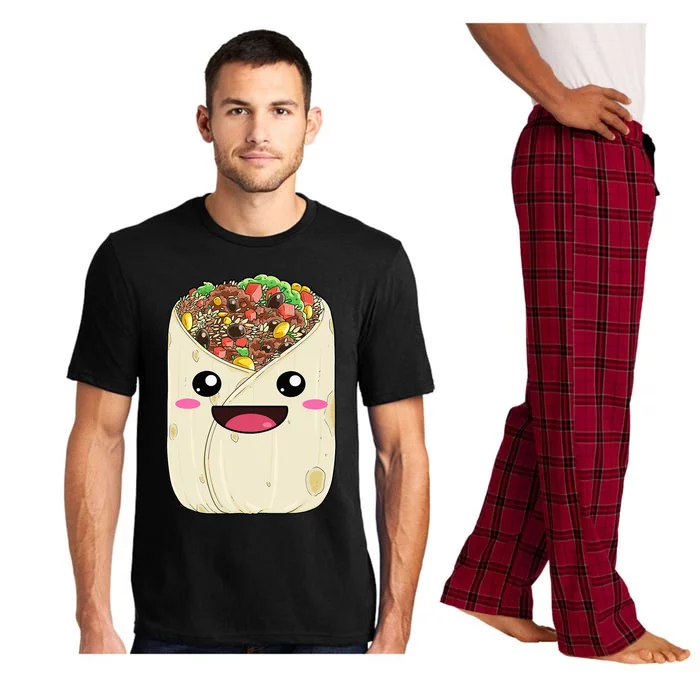 National Burrito Day Mexican Tortilla Guacamole Taco Pajama Set