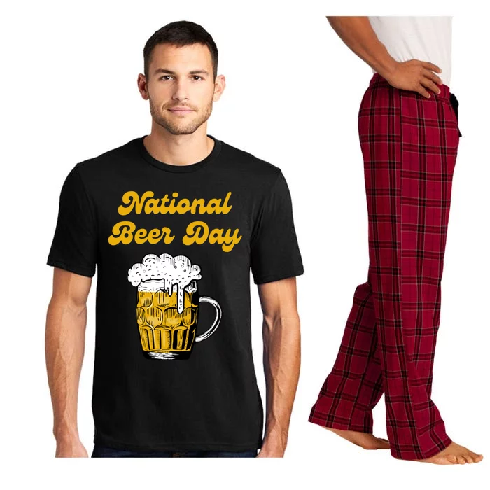 National Beer Day Beer Lover Gift Cool Gift Pajama Set