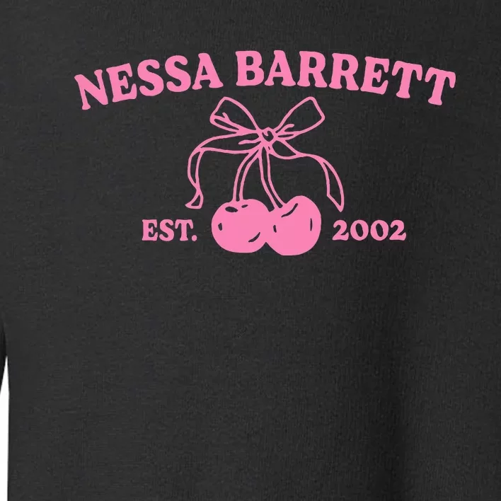 Nessa Barrett Est. 2002 Funny Toddler Sweatshirt