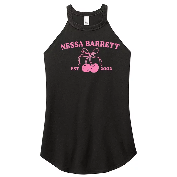 Nessa Barrett Est. 2002 Funny Women’s Perfect Tri Rocker Tank