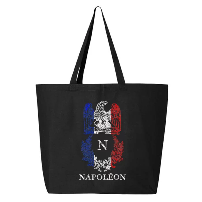 Napoleon Bonaparte Eagle Emblem Insignia French Flag 25L Jumbo Tote