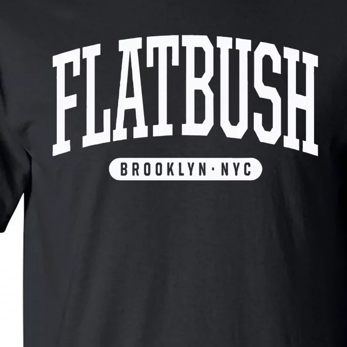 Nyc Borough Flatbush Brooklyn New York Tall T-Shirt