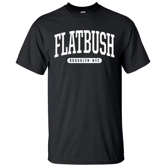 Nyc Borough Flatbush Brooklyn New York Tall T-Shirt