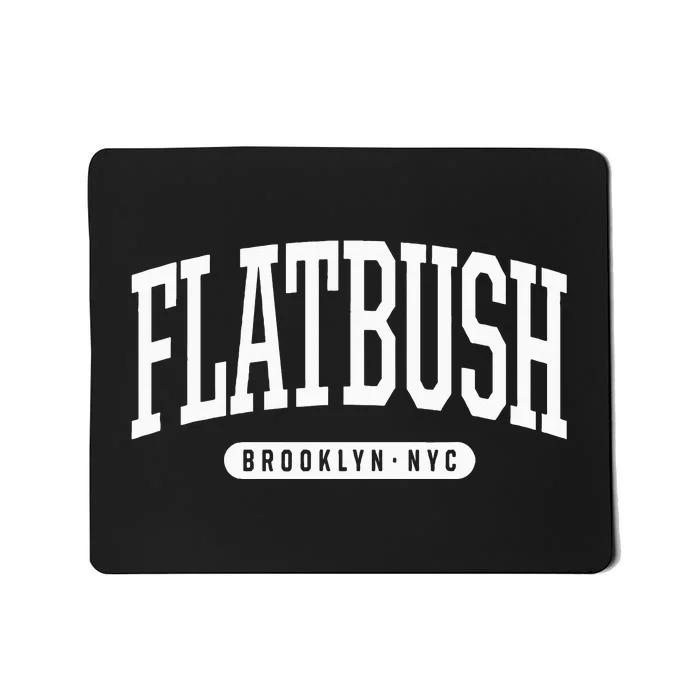 Nyc Borough Flatbush Brooklyn New York Mousepad