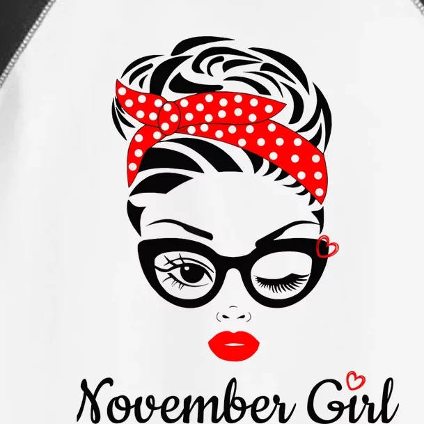 November Birthday For Born November Toddler Fine Jersey T-Shirt